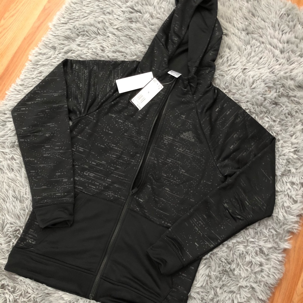 NWT adidas zip up sweater